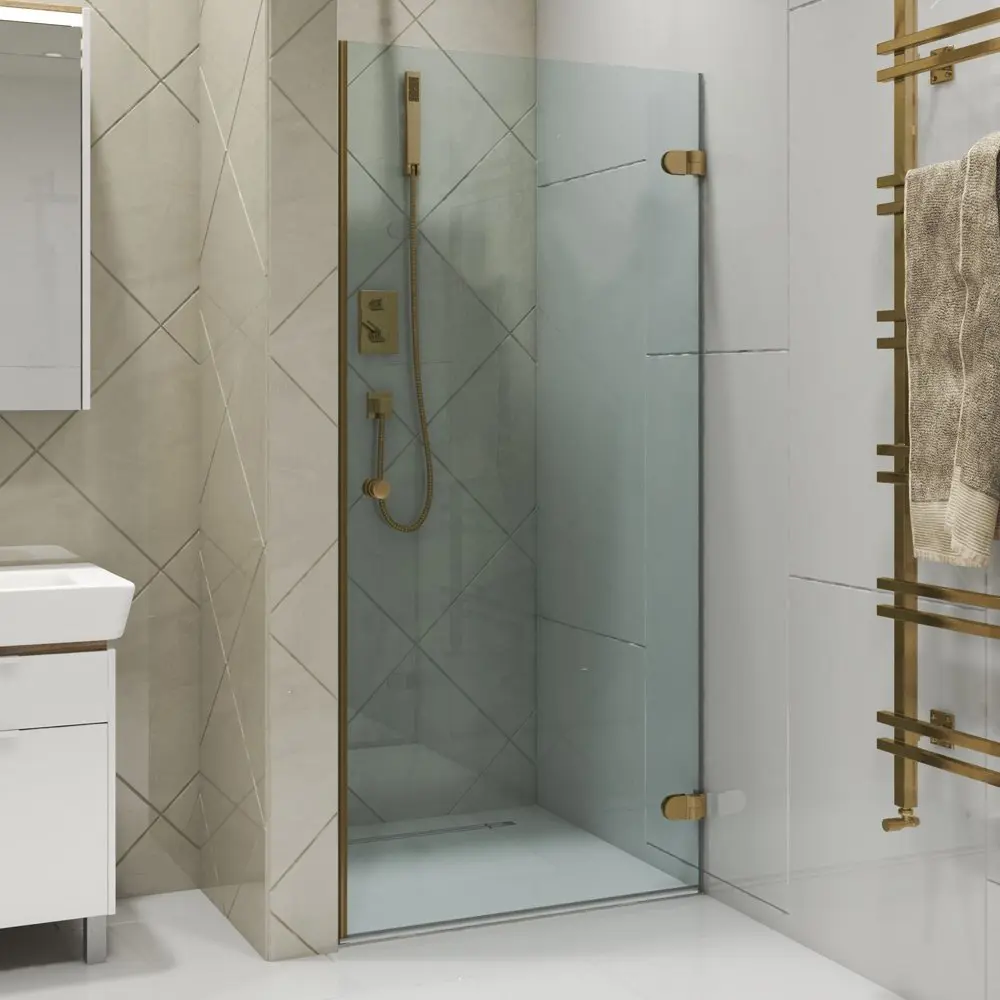 Фото 5 Душевая дверь Gutewetter 2600786436 80см эффект стекла прозрачный распашной Фото 5 Душевая дверь Gutewetter 2600786436 80см эффект стекла прозрачный распашной