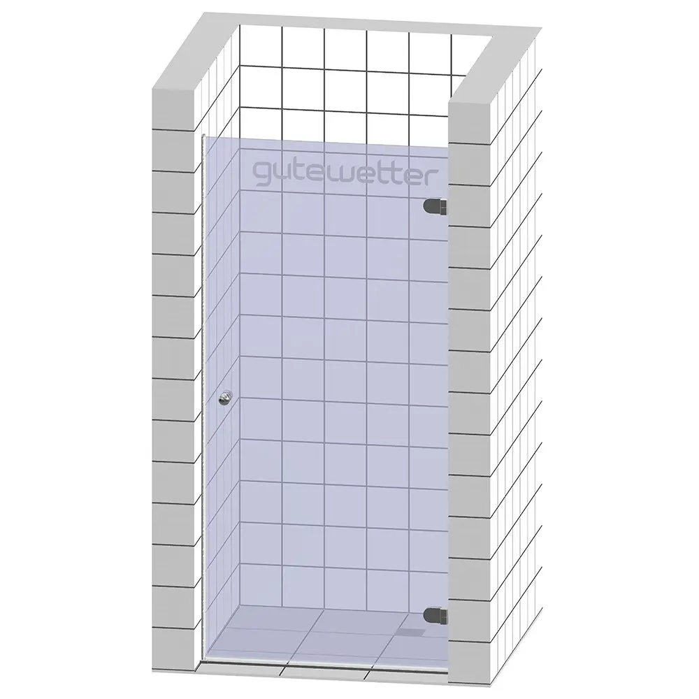 Фото 6 Душевая дверь Gutewetter 2600786436 80см эффект стекла прозрачный распашной Фото 6 Душевая дверь Gutewetter 2600786436 80см эффект стекла прозрачный распашной