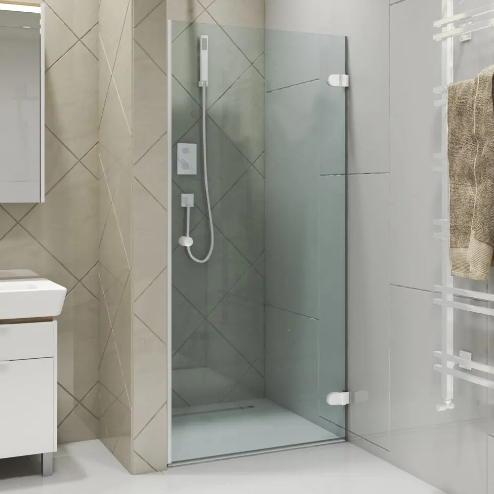 Фото 5 Душевая дверь Gutewetter 1792997191 85см эффект стекла прозрачный распашной Фото 5 Душевая дверь Gutewetter 1792997191 85см эффект стекла прозрачный распашной