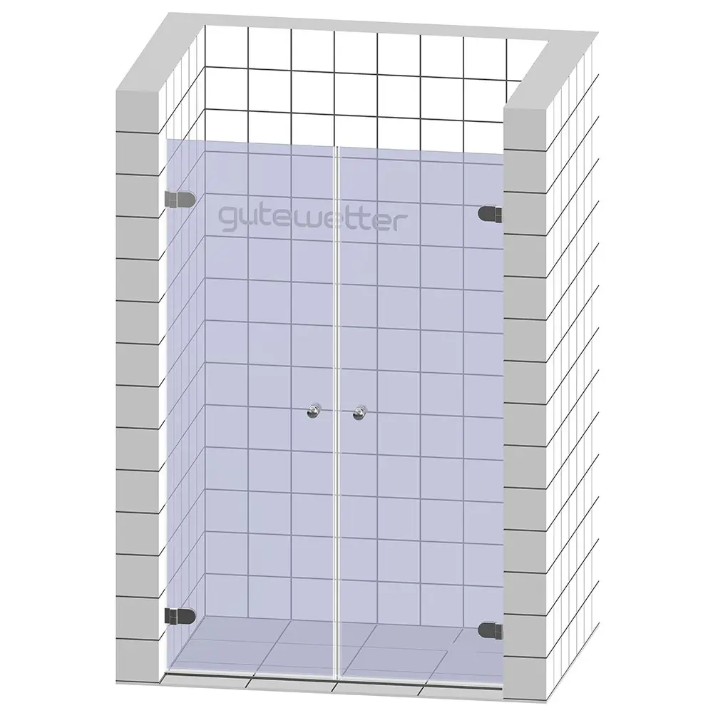 Фото 6 Душевая дверь Gutewetter 3226189126 70см эффект стекла прозрачный распашной