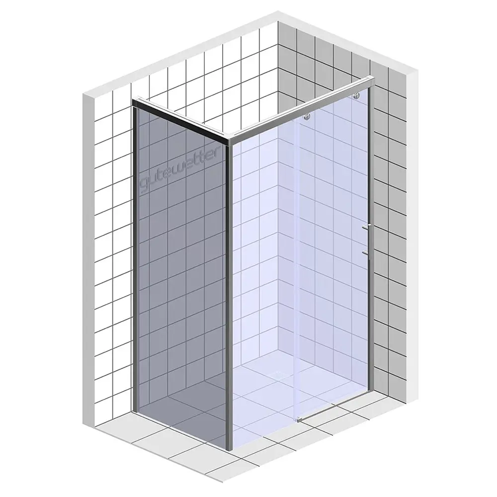 Фото 7 Душевой уголок Gutewetter GWMPSLRC863B 90x135x200 см цвет фурнитуры белый матовый, стекло безцветное закаленное 8/6 мм Фото 7 Душевой уголок Gutewetter GWMPSLRC863B 90x135x200 см цвет фурнитуры белый матовый, стекло безцветное закаленное 8/6 мм
