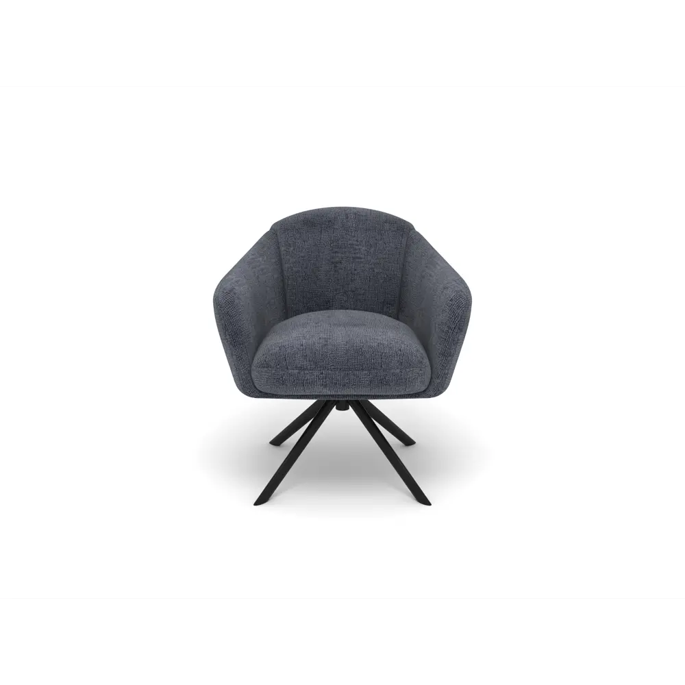 Фото Кресло Аметист Алекс 74x76x73 см текстиль цвет серо-голубой