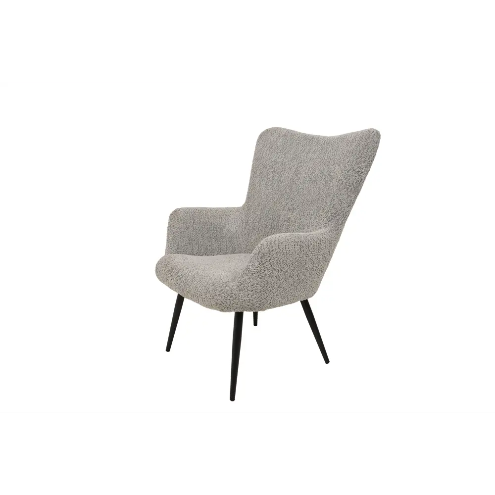 Фото 2 Кресло Аметист Готье 43x98x81 см текстиль цвет серый Фото 2 Кресло Аметист Готье 43x98x81 см текстиль цвет серый