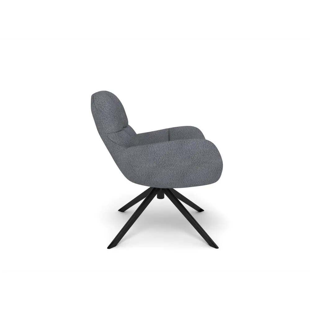 Фото 3 Кресло Аметист Мишель 46x89x81 см текстиль цвет серо-голубой Фото 3 Кресло Аметист Мишель 46x89x81 см текстиль цвет серо-голубой