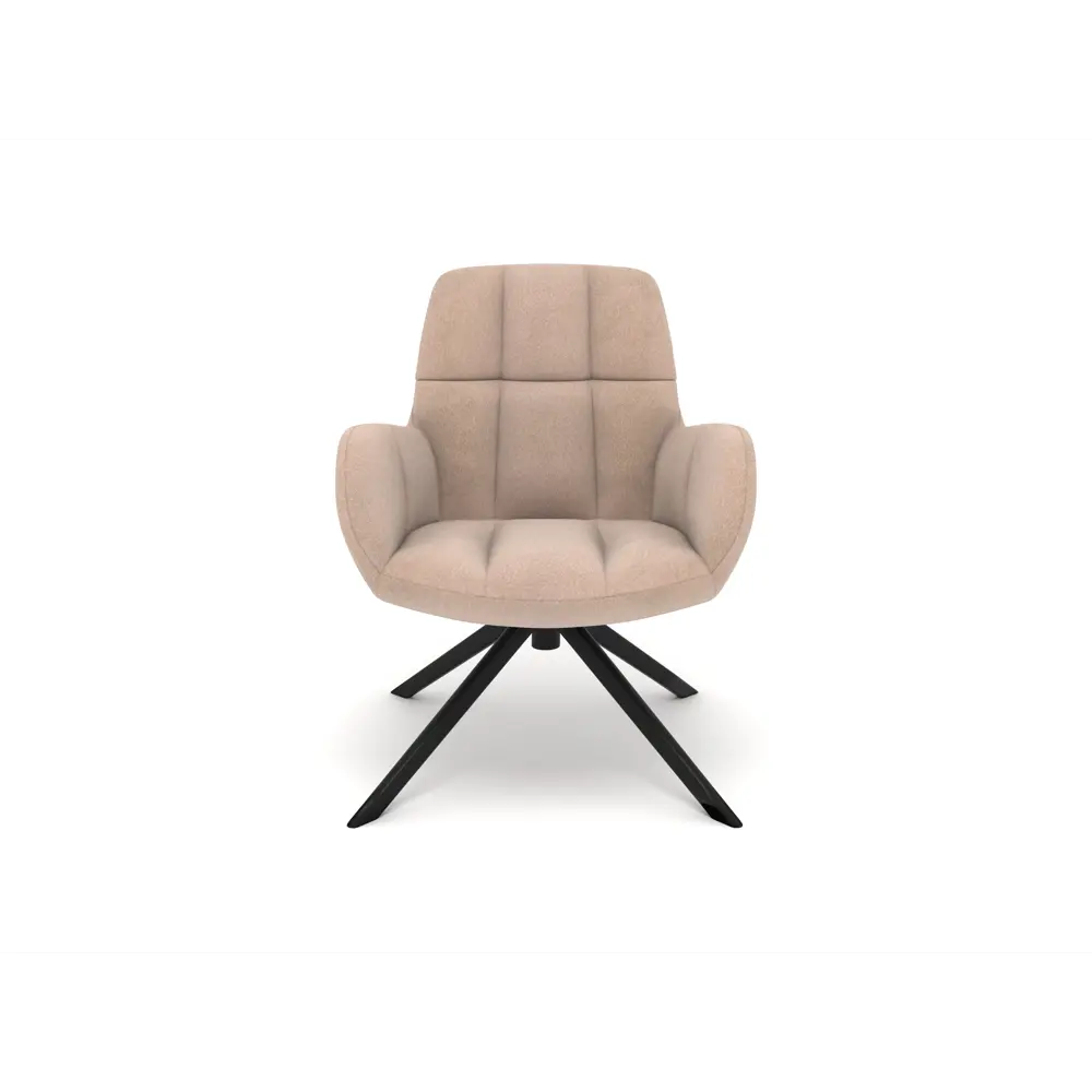 Фото Кресло Аметист Мишель 46x89x81 см текстиль цвет молочный Фото Кресло Аметист Мишель 46x89x81 см текстиль цвет молочный