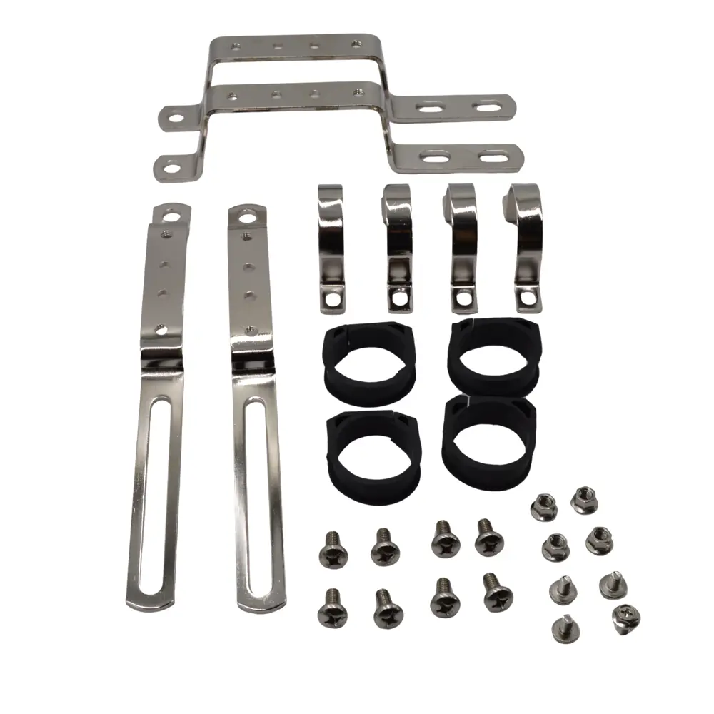 Фото 2 Кронштейн регулируемый для коллектора Okseler 1" нержавеющая сталь 2 шт Oks00736