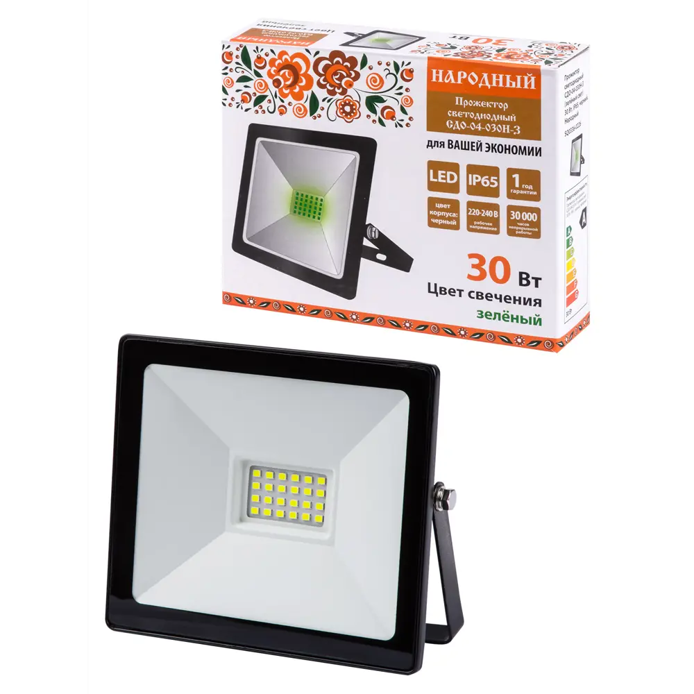 Фото Прожектор светодиодный уличный Tdm Electric Sq0336-0226 30 Вт 6500 К IP65 холодный белый (голубой) свет Фото Прожектор светодиодный уличный Tdm Electric Sq0336-0226 30 Вт 6500 К IP65 холодный белый (голубой) свет