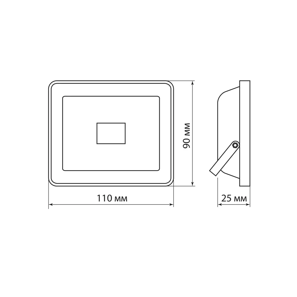 Фото 2 Прожектор светодиодный уличный Tdm Electric Sq0336-0232 20 Вт 6500 К IP65 холодный белый (голубой) свет Фото 2 Прожектор светодиодный уличный Tdm Electric Sq0336-0232 20 Вт 6500 К IP65 холодный белый (голубой) свет
