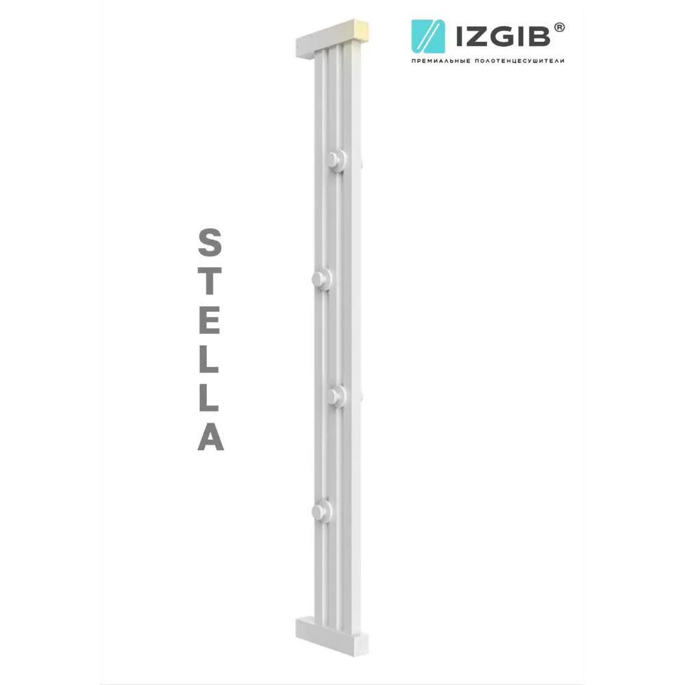 Фото Полотенцесушитель электрический Izgib Stella 75x1240 мм 90 Вт с терморегулятором I-образный цвет белый матовый муар Фото Полотенцесушитель электрический Izgib Stella 75x1240 мм 90 Вт с терморегулятором I-образный цвет белый матовый муар
