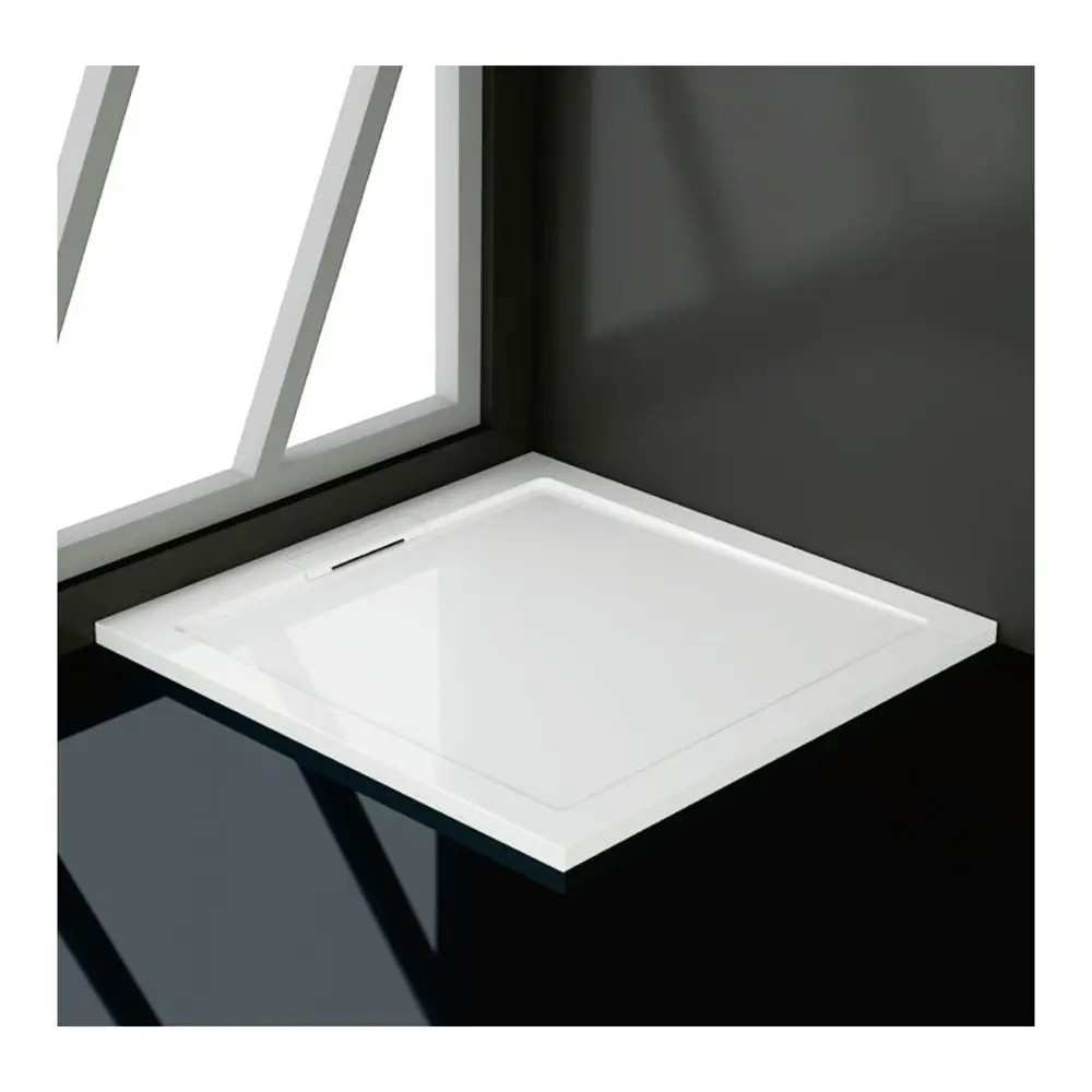 Фото 2 Душевой поддон Weltwasser 81649 квадрат искусственный камень 90x90см Фото 2 Душевой поддон Weltwasser 81649 квадрат искусственный камень 90x90см