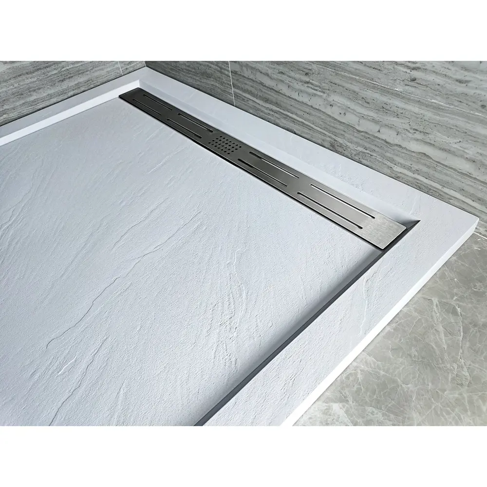 Фото 4 Душевой поддон Weltwasser 358161 квадрат искусственный камень 100x100см Фото 4 Душевой поддон Weltwasser 358161 квадрат искусственный камень 100x100см