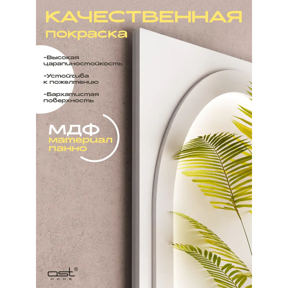 Фото 4 Панно настенное интерьерное с подсветкой от сети + умный дом Soar