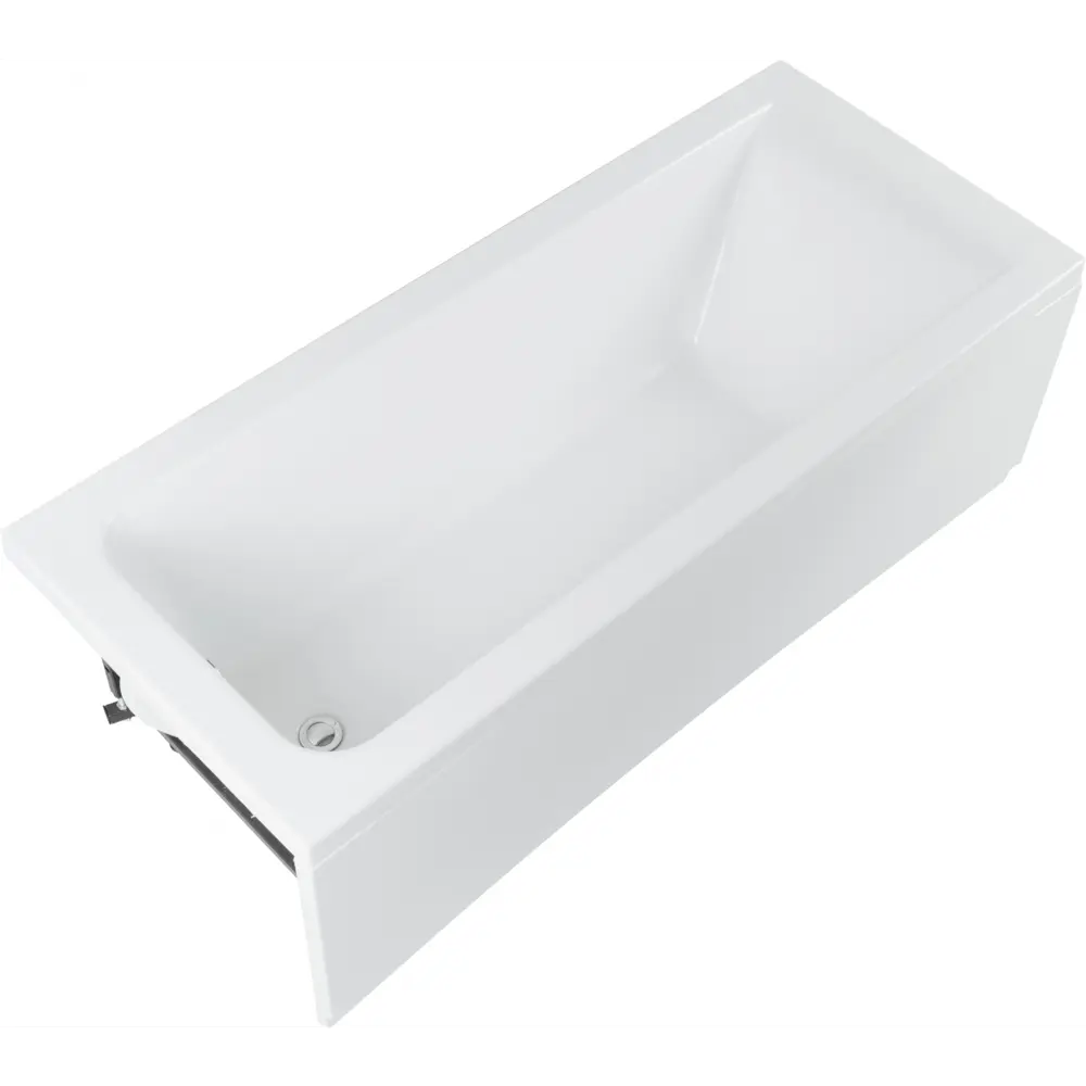 Фото 3 Ванна Aquanet Bright 170x70 акриловая с каркасом цвет белый Фото 3 Ванна Aquanet Bright 170x70 акриловая с каркасом цвет белый