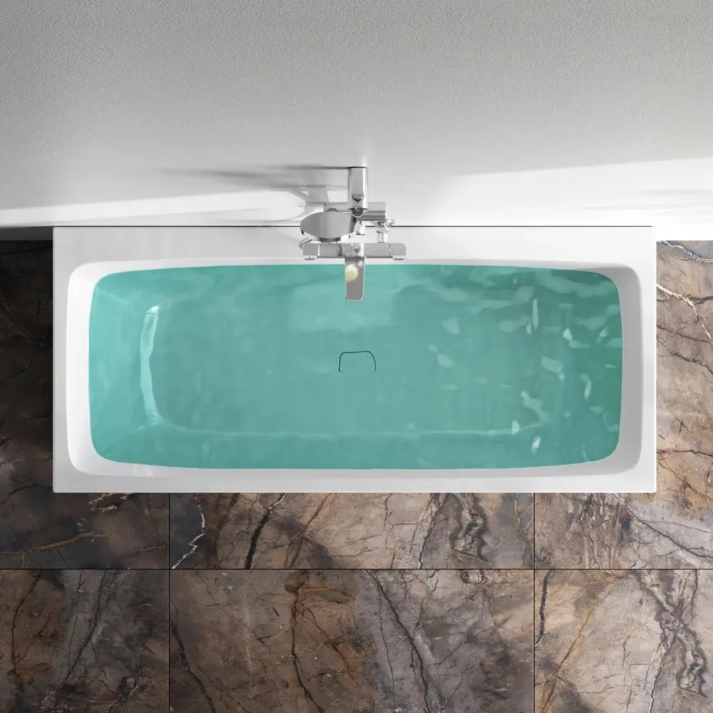 Фото 3 Ванна Am.Pm Func W84A-170-075W-A 170x75 акриловая прямоугольная цвет белый