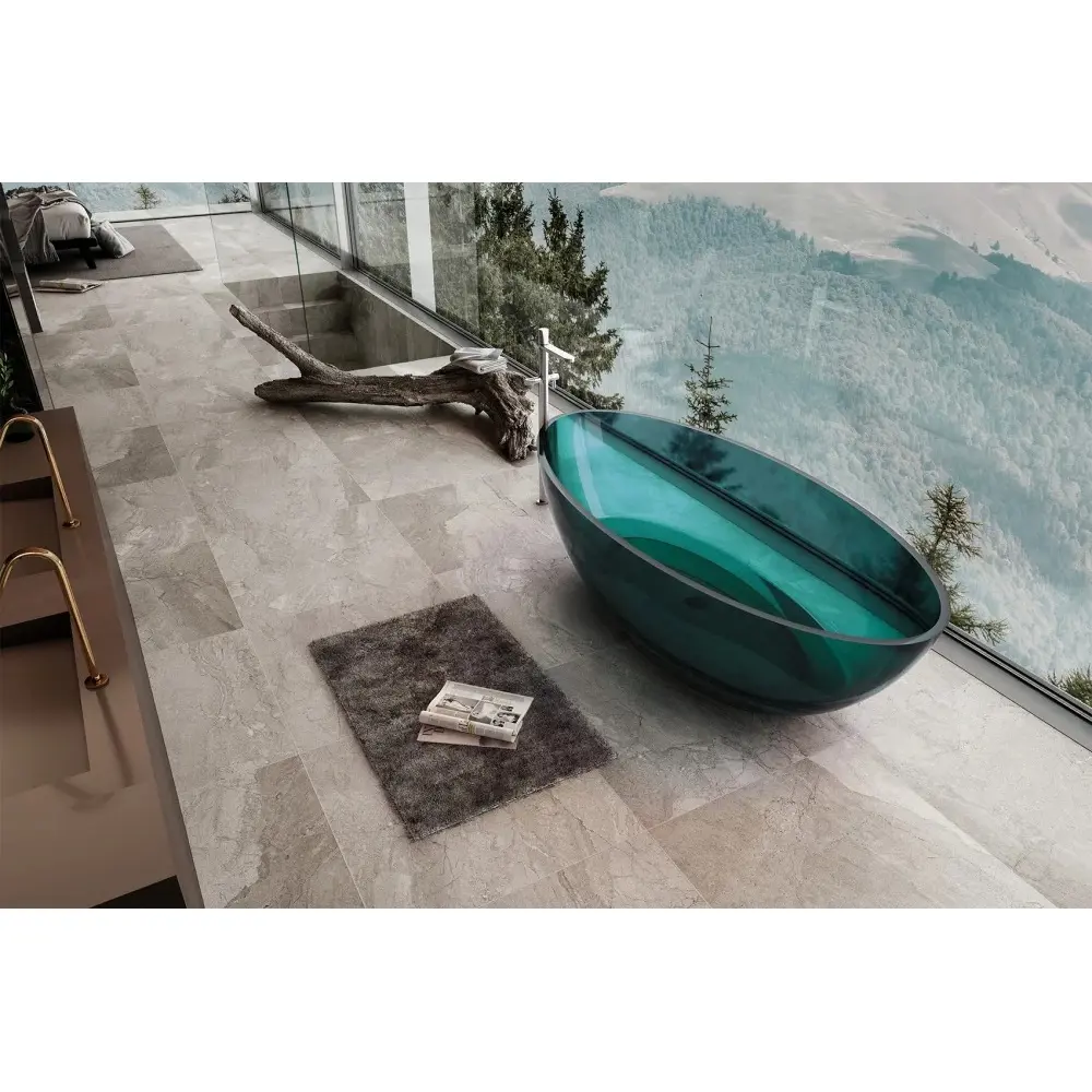 Фото 4 Ванна Abber Kristall AT9702 Aquamarin 180x85 см акриловая с донным клапаном, голубая Фото 4 Ванна Abber Kristall AT9702 Aquamarin 180x85 см акриловая с донным клапаном, голубая