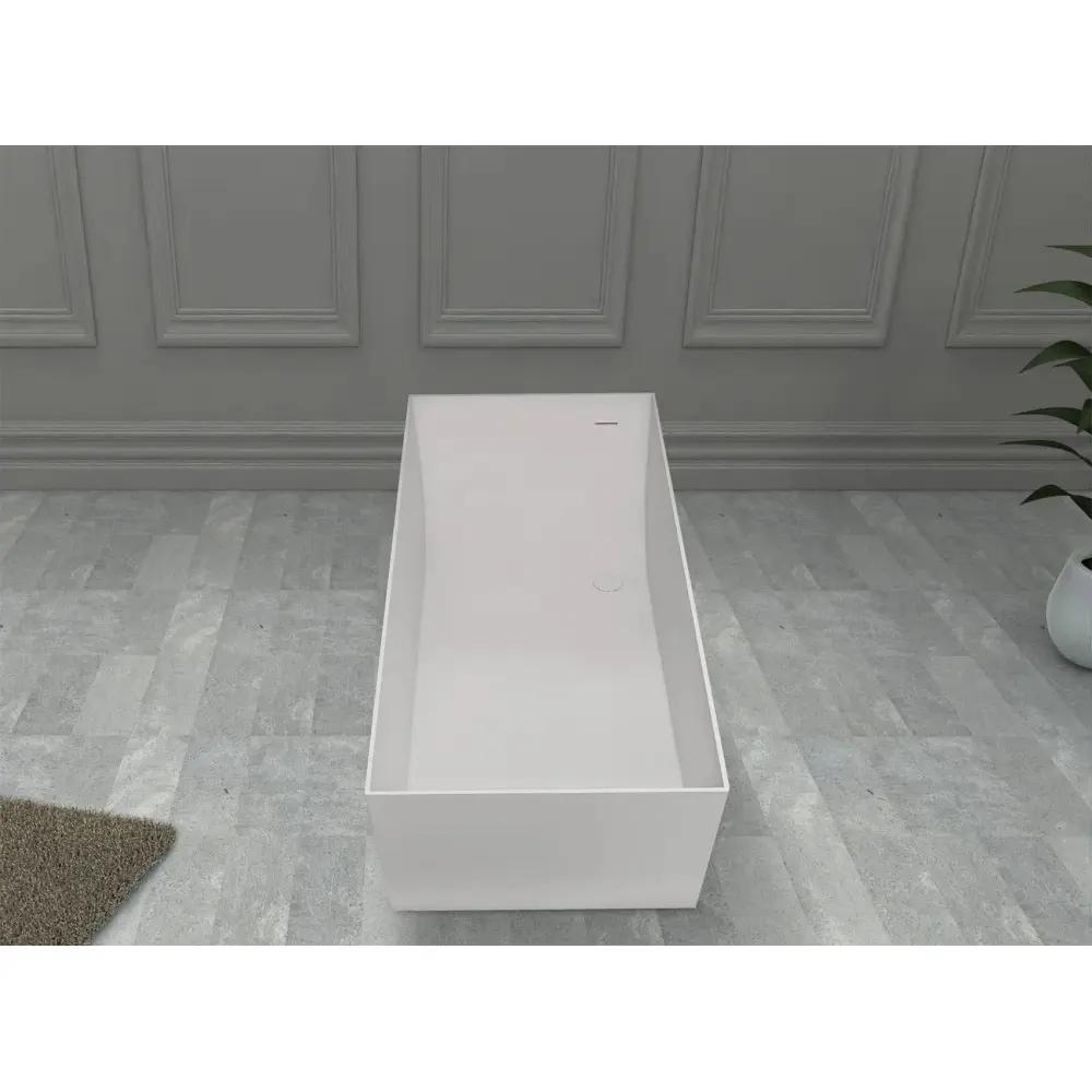 Фото 4 Ванна Abber Stein AS9640-1.5 150x70 см акриловая на ножках цвет белый матовый