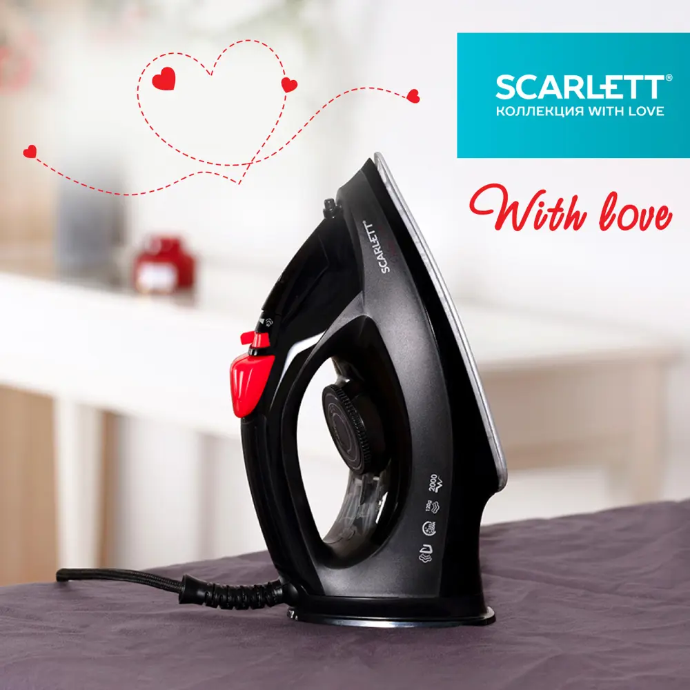Фото 7 Утюг Scarlett SC-SI30K70 цвет черный Фото 7 Утюг Scarlett SC-SI30K70 цвет черный