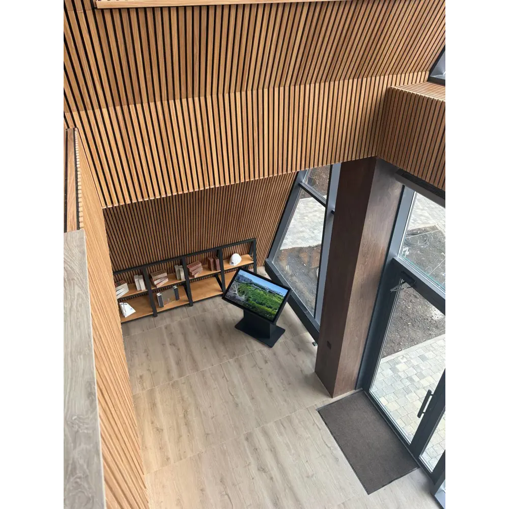 Фото 2 Акустическая декоративная панель Wood app Classic дуб янтарный 2780x600x20мм 1.66м² Фото 2 Акустическая декоративная панель Wood app Classic дуб янтарный 2780x600x20мм 1.66м²