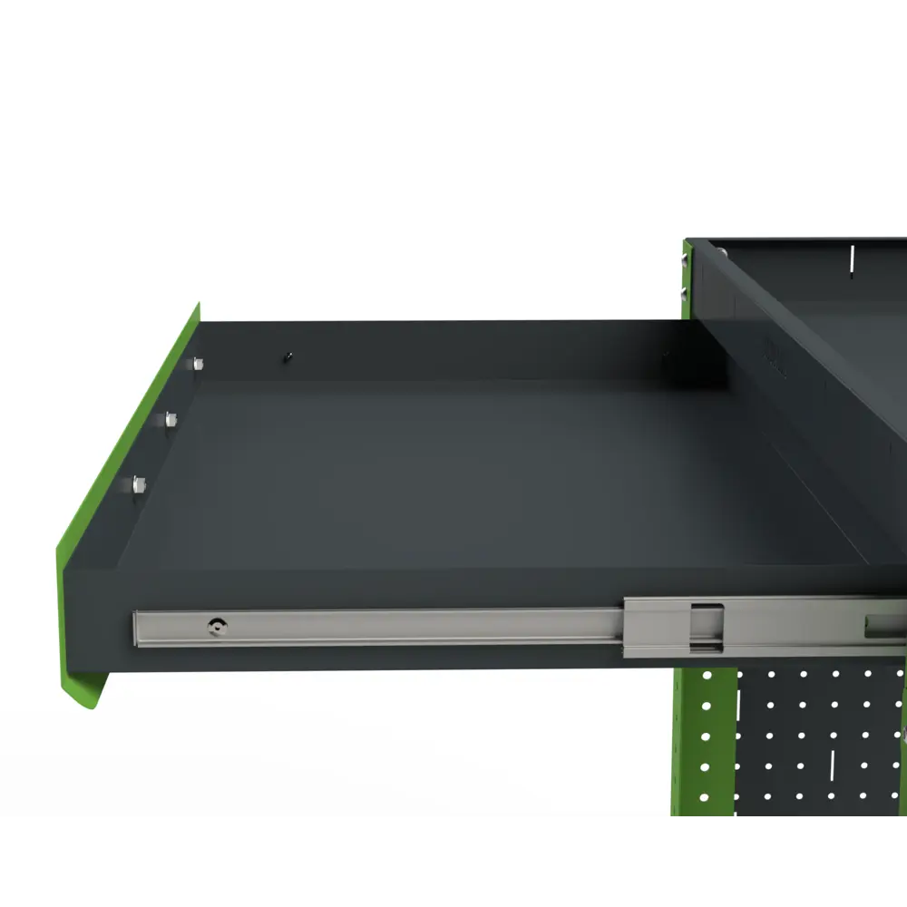 Фото 4 Тележка инструментальная Metalex Тип 2А 118677 900x400x800 мм серо-зеленая Фото 4 Тележка инструментальная Metalex Тип 2А 118677 900x400x800 мм серо-зеленая