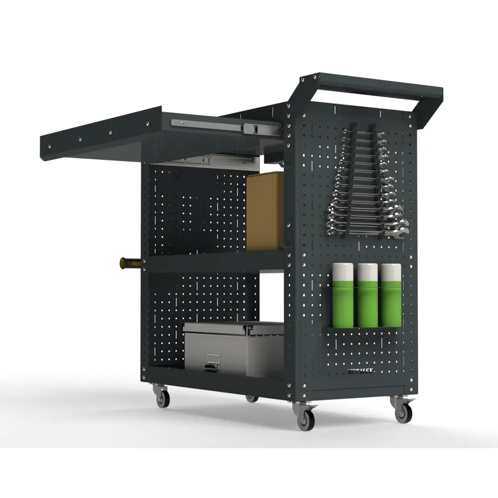 Фото 3 Тележка инструментальная Metalex Тип 2А 118738 450x700x800 мм серая