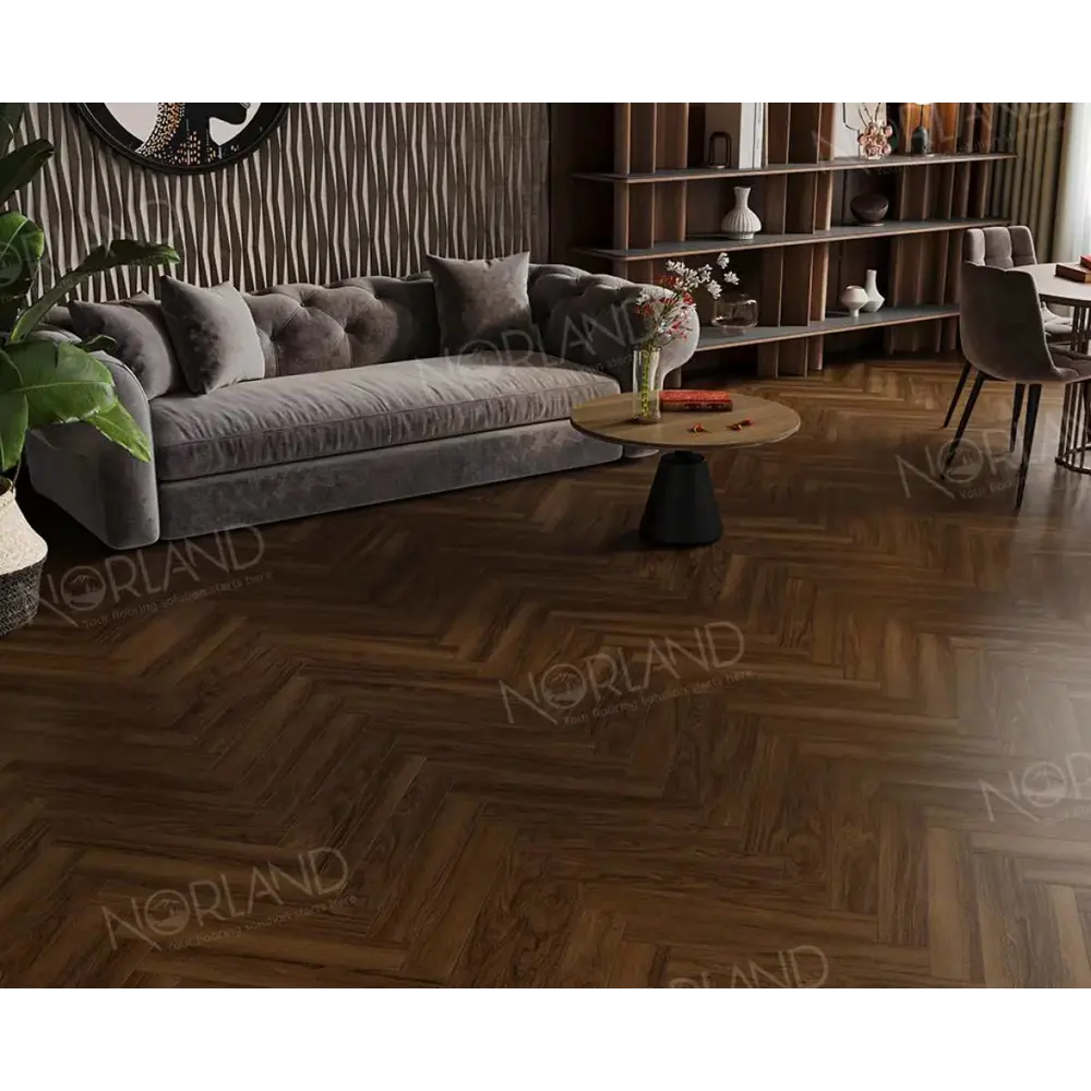 Фото 4 Ламинат Norland Herringbone Elegant Дуб Треско 33 класс толщина 8 мм с фаской 1.92 м², цена за упаковку Фото 4 Ламинат Norland Herringbone Elegant Дуб Треско 33 класс толщина 8 мм с фаской 1.92 м², цена за упаковку