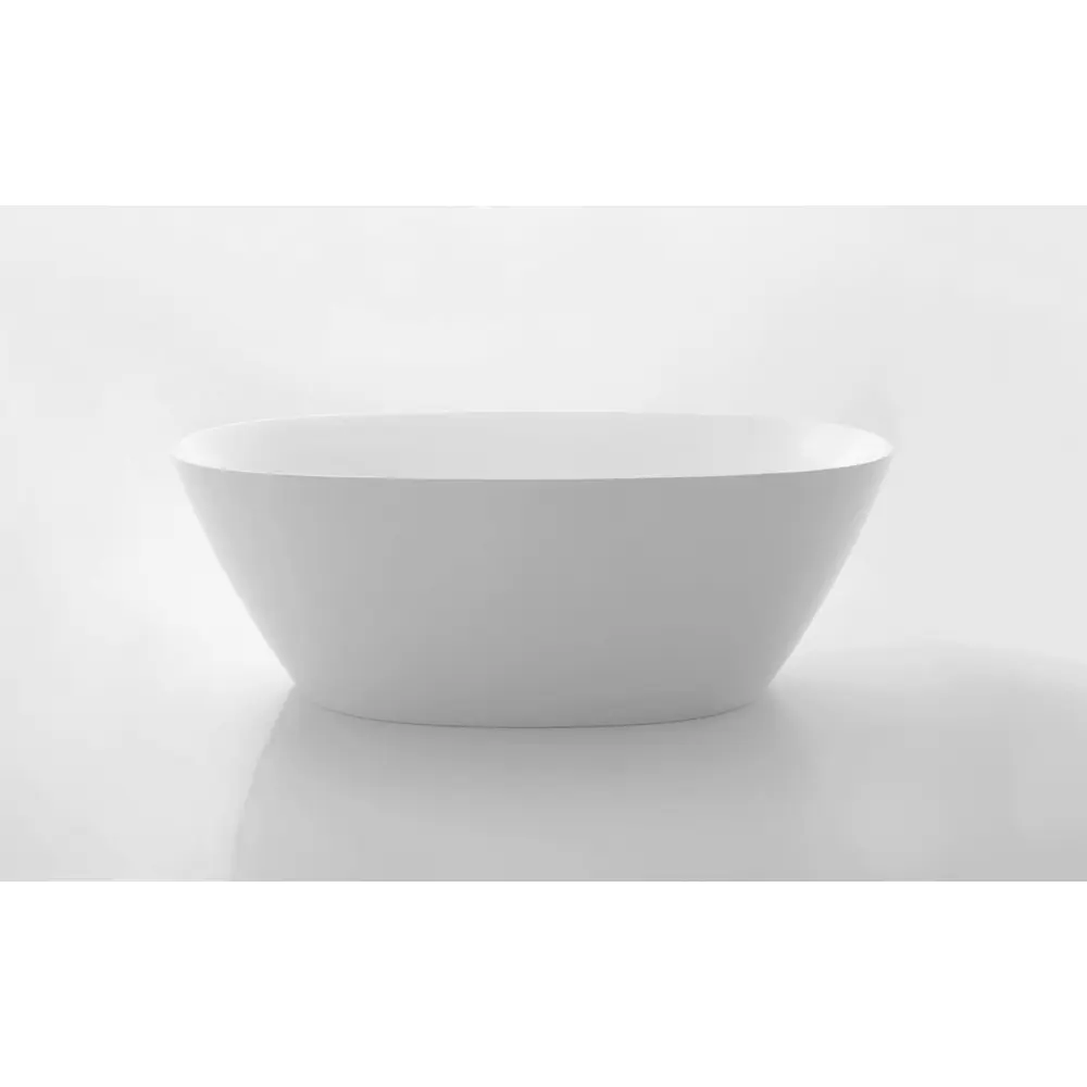 Фото 2 Ванна BelBagno BB81-1700-W0 170x81 см акриловая овальная цвет белый