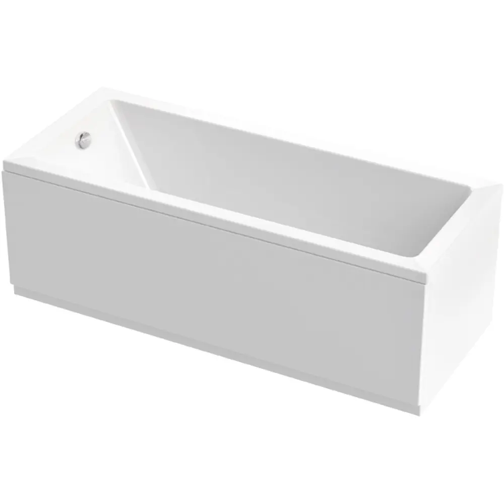 Фото 2 Ванна Cezares Plane Solo 180-80-49-W37 180x80 акриловая Прямоугольная цвет белый