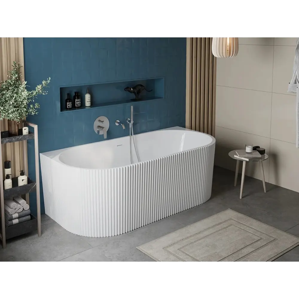 Фото 3 Ванна BelBagno Uno BB713 BB713-1700-800 акриловая прямоугольная цвет белый