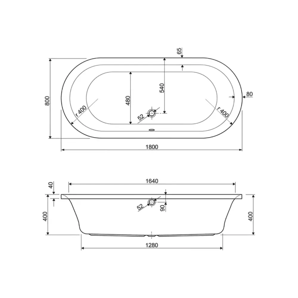 Фото 2 Ванна Cezares METAURO-Central-180-80-40-W-MATT 180x80 акриловая Овальная цвет белый Фото 2 Ванна Cezares METAURO-Central-180-80-40-W-MATT 180x80 акриловая Овальная цвет белый