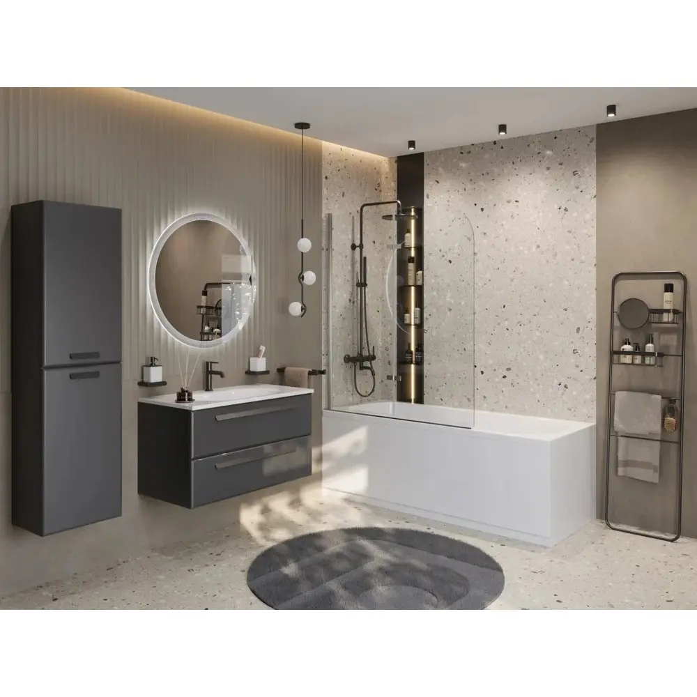 Фото 5 Ванна Cezares ECO-175-75-41-W37 175x75 см белая акриловая прямоугольная цвет белый Фото 5 Ванна Cezares ECO-175-75-41-W37 175x75 см белая акриловая прямоугольная цвет белый