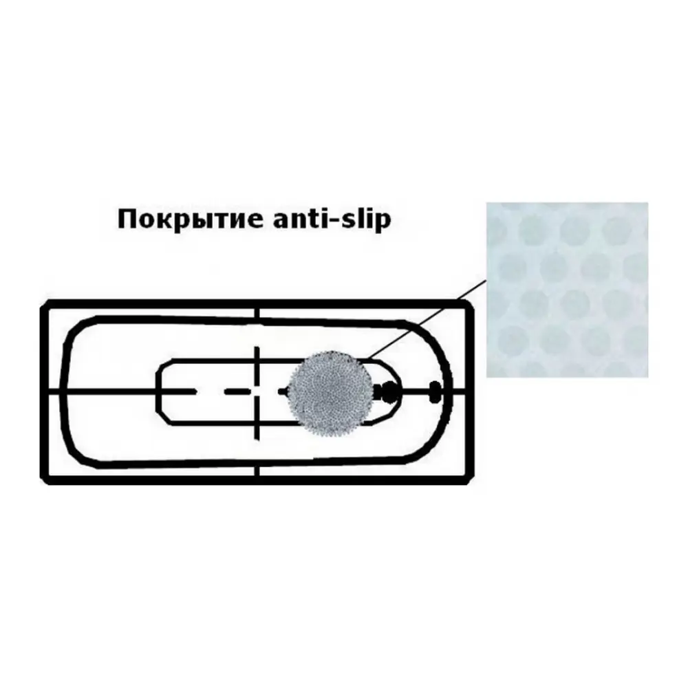 Фото 4 Ванна Kaldewei Advantage Saniform Plus 375-1 Anti-Slip и Easy-Clean 180x80 акриловая Прямоугольная цвет белый Фото 4 Ванна Kaldewei Advantage Saniform Plus 375-1 Anti-Slip и Easy-Clean 180x80 акриловая Прямоугольная цвет белый