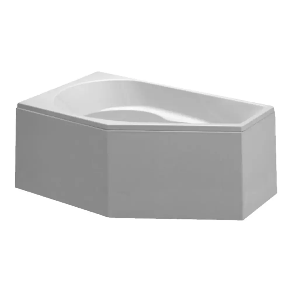 Фото 6 Ванна Riho Yukon B008001005 R 160x90 см асимметричная акриловая цвет белый Фото 6 Ванна Riho Yukon B008001005 R 160x90 см асимметричная акриловая цвет белый