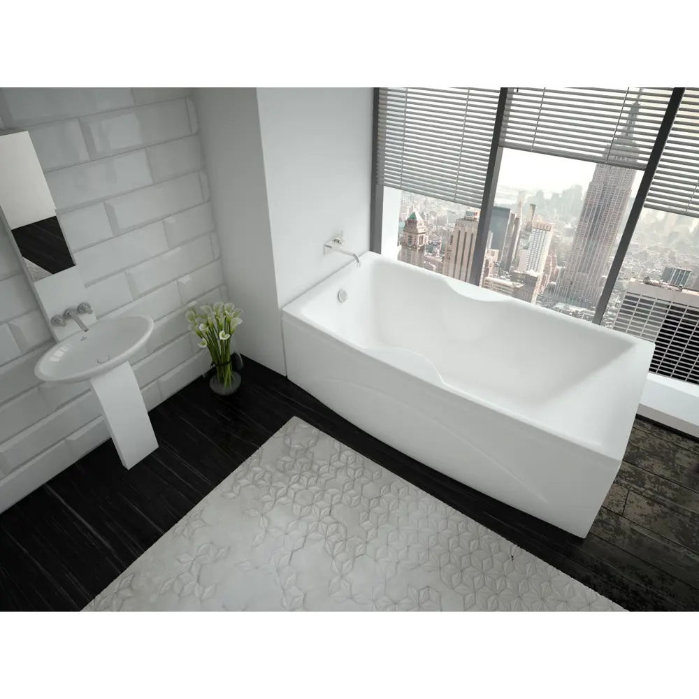 Фото 2 Ванна Aquatek Феникс FEN180-0000069 180x85 см акриловая прямоугольная цвет белый Фото 2 Ванна Aquatek Феникс FEN180-0000069 180x85 см акриловая прямоугольная цвет белый