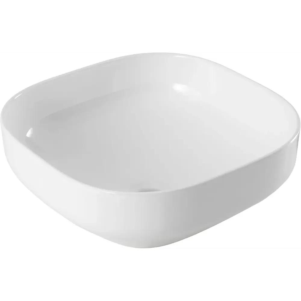 Фото Раковина накладная Aquanet elegant 326058 38см цвет белый Фото Раковина накладная Aquanet elegant 326058 38см цвет белый