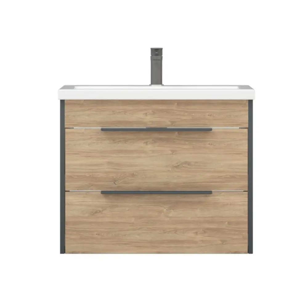 Фото Тумба под раковину подвесная Corozo Форест 70 Z2 70 см цвет дуб канзас/коричневый Фото Тумба под раковину подвесная Corozo Форест 70 Z2 70 см цвет дуб канзас/коричневый