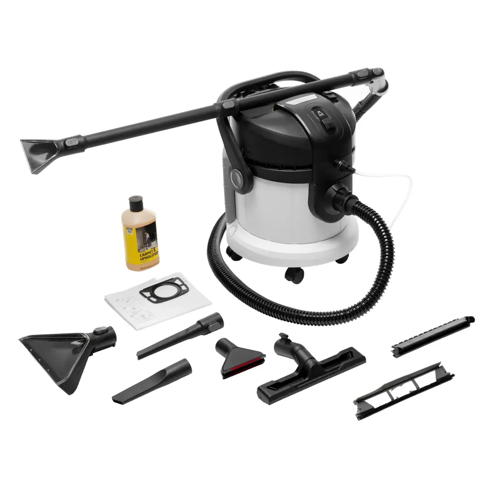 Фото 5 Пылесос с контейнером с влажной уборкой Karcher Se 4 plus 1000 Вт 4 л цвет белый Фото 5 Пылесос с контейнером с влажной уборкой Karcher Se 4 plus 1000 Вт 4 л цвет белый