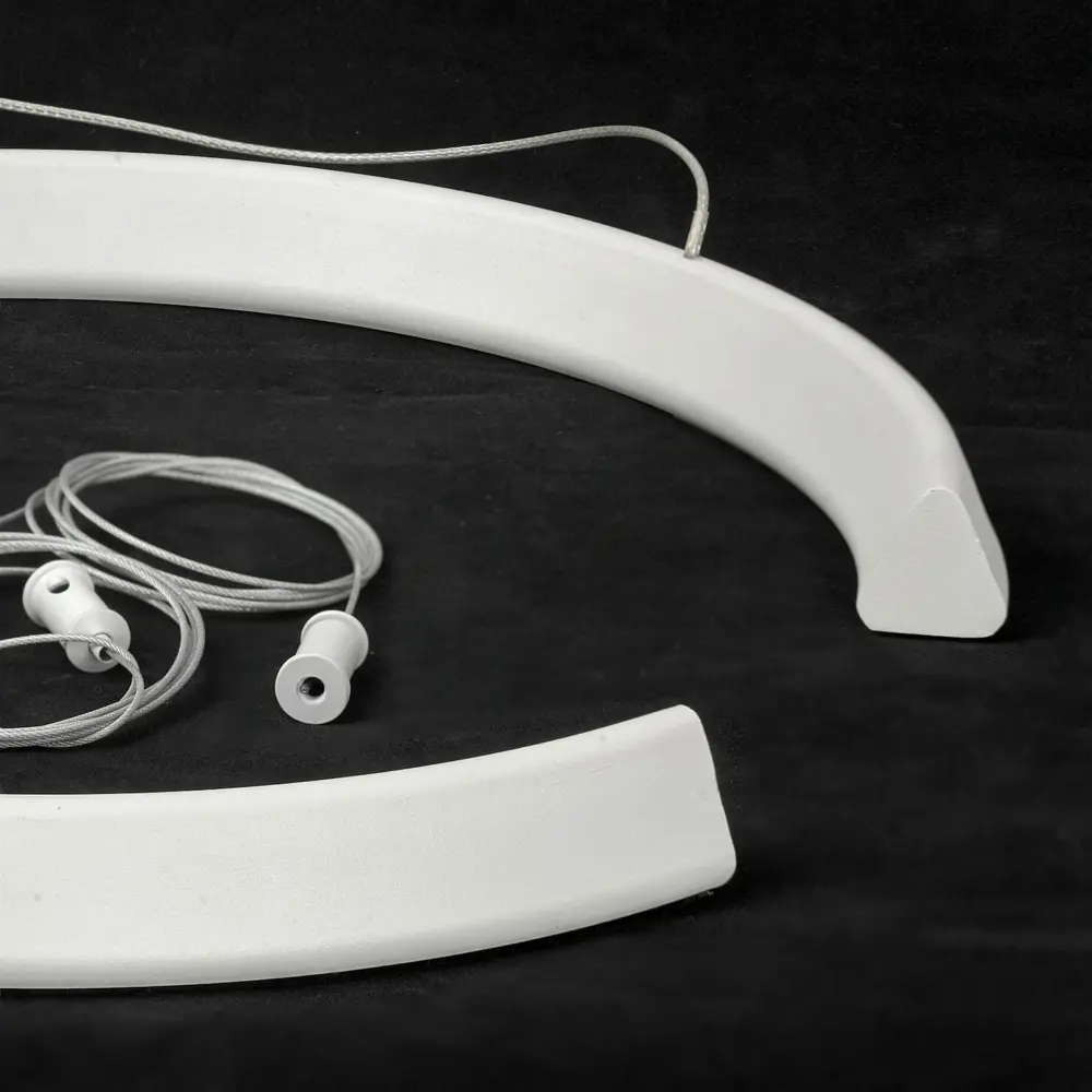 Фото 3 Светильник подвесной светодиодная Люссоле Shoe Sy6290 14 м² нейтральный белый свет цвет белый Фото 3 Светильник подвесной светодиодная Люссоле Shoe Sy6290 14 м² нейтральный белый свет цвет белый