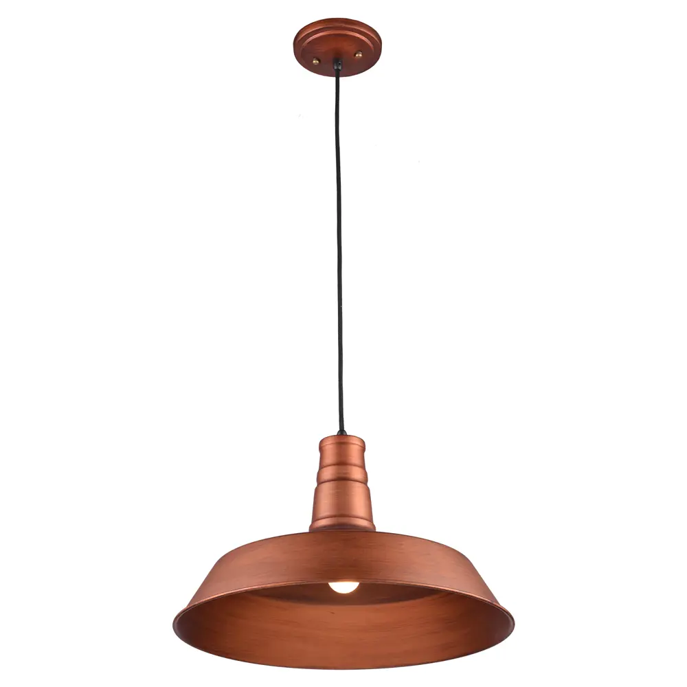 Фото Светильник подвесной Люссоле Massapequa Sy8969 1 лампа 8.75 м² цвет медь Фото Светильник подвесной Люссоле Massapequa Sy8969 1 лампа 8.75 м² цвет медь