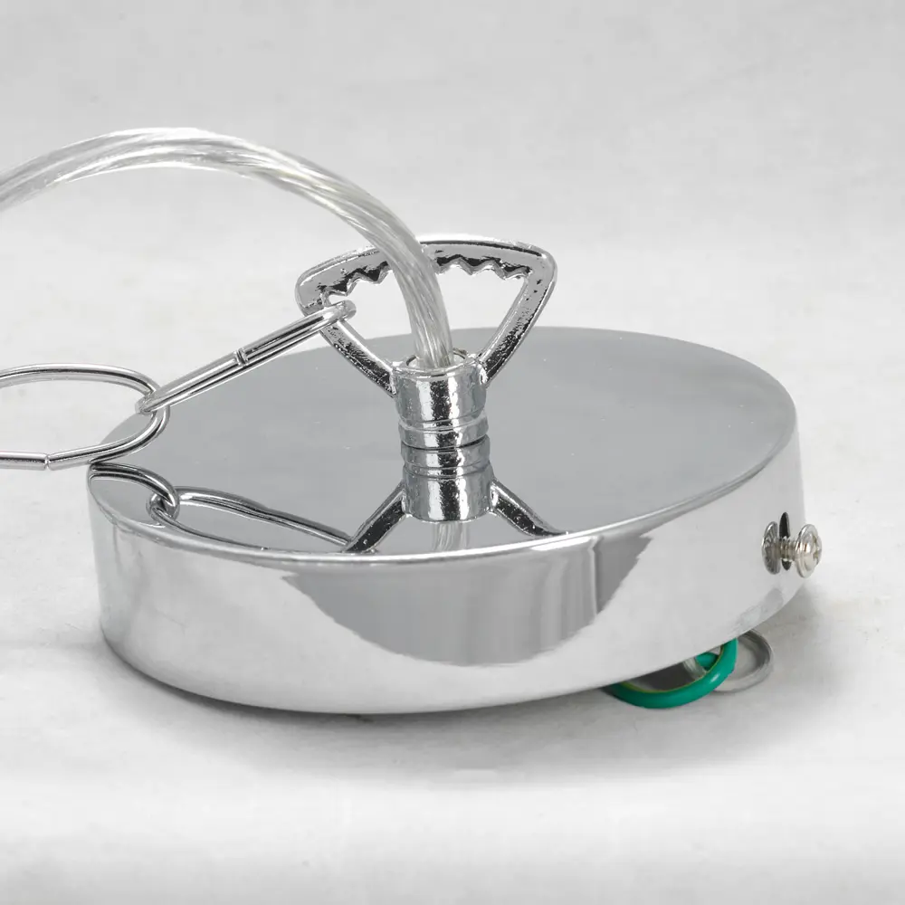 Фото 5 Люстра подвесная Люссоле Idaho Sy9998 4 ламп 21 м² цвет хром