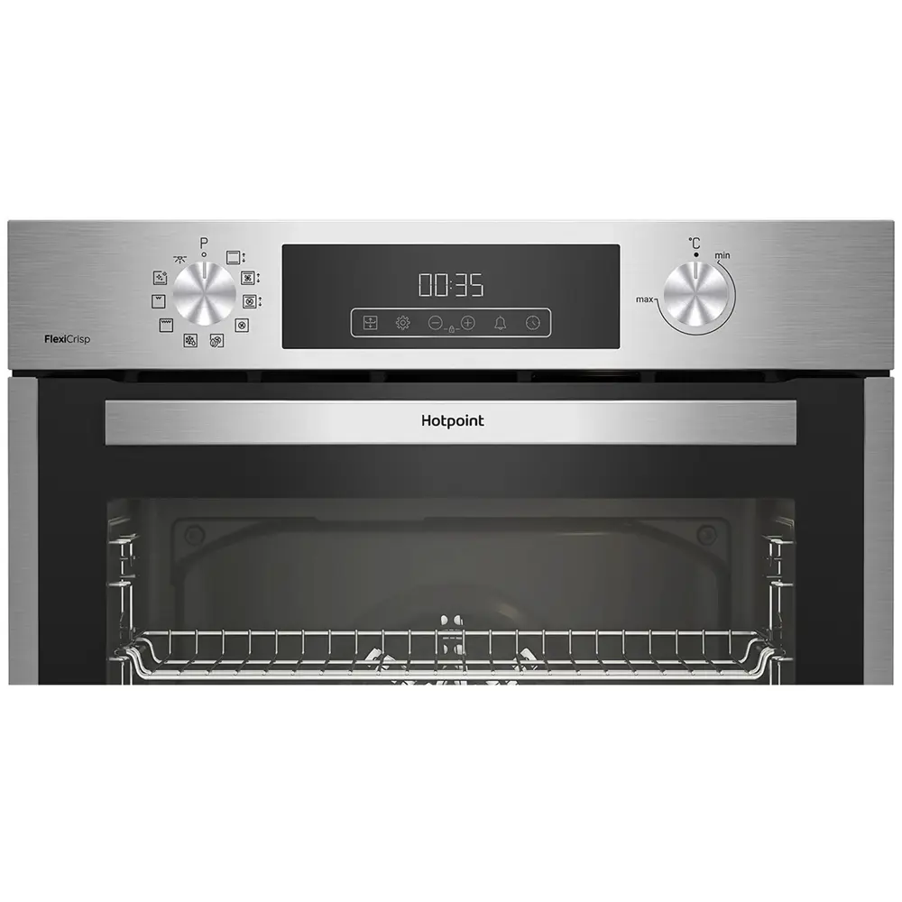 Фото 3 Встраиваемый духовой шкаф Hotpoint HFTE8 821 H IX 59.4х59.5х56.7 см цвет нержавеющая сталь, черный Фото 3 Встраиваемый духовой шкаф Hotpoint HFTE8 821 H IX 59.4х59.5х56.7 см цвет нержавеющая сталь, черный