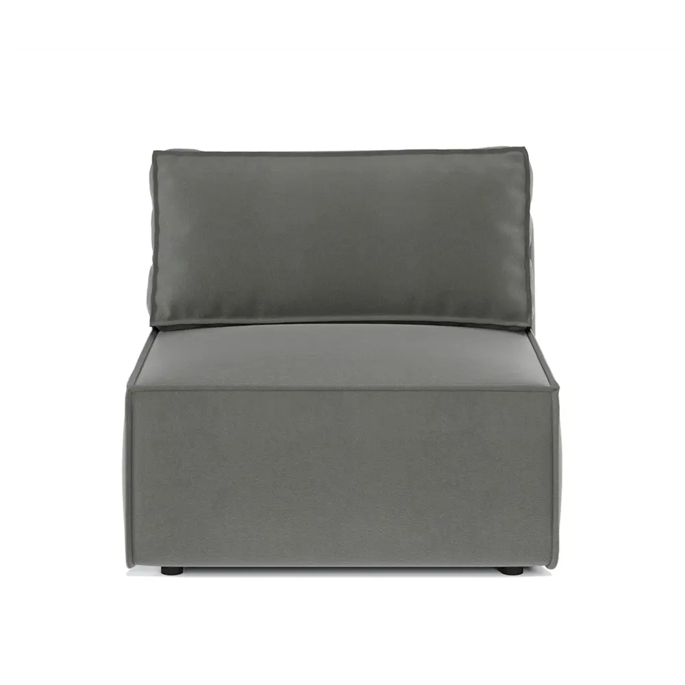 Фото 5 Диван модульный Гамма Шарм 25 Модуль-3 правый 116x70x95 см велюр цвет серый Фото 5 Диван модульный Гамма Шарм 25 Модуль-3 правый 116x70x95 см велюр цвет серый