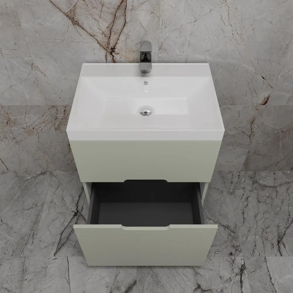 Фото 4 Тумба под раковину напольная Style line ЛС-00002432 60см цвет олива эмаль Фото 4 Тумба под раковину напольная Style line ЛС-00002432 60см цвет олива эмаль