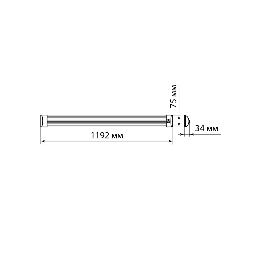 Фото 10 Линейный светильник Tdm Electric Народный ДПО 3017 36Вт 3200лм 6500К с датчиком Фото 10 Линейный светильник Tdm Electric Народный ДПО 3017 36Вт 3200лм 6500К с датчиком