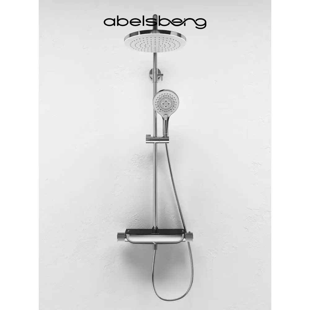 Фото 7 Душевая система Abelsberg SNS52790CH с термостатом 3 режимная цвет глянцевый хром Фото 7 Душевая система Abelsberg SNS52790CH с термостатом 3 режимная цвет глянцевый хром
