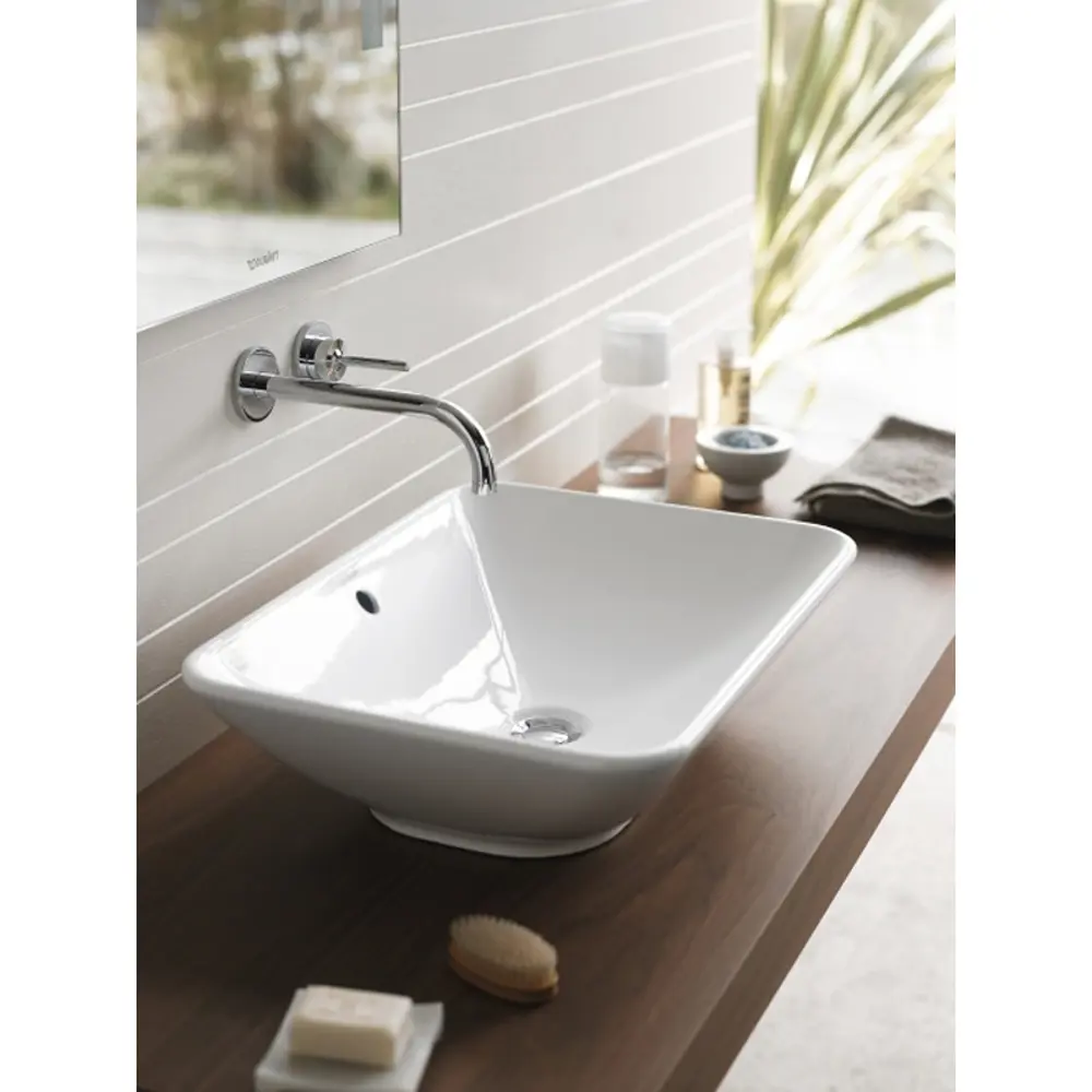 Фото 2 Раковина накладная Duravit bacino 0334520000 50см цвет белый Фото 2 Раковина накладная Duravit bacino 0334520000 50см цвет белый