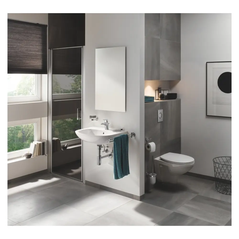 Фото 5 Раковина подвесная Grohe bau ceramic 39440000 55.3см цвет белый Фото 5 Раковина подвесная Grohe bau ceramic 39440000 55.3см цвет белый