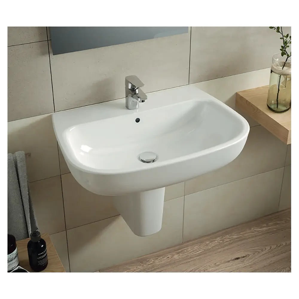 Фото 2 Раковина подвесная Ideal standard esedra T279701 65см цвет белый Фото 2 Раковина подвесная Ideal standard esedra T279701 65см цвет белый