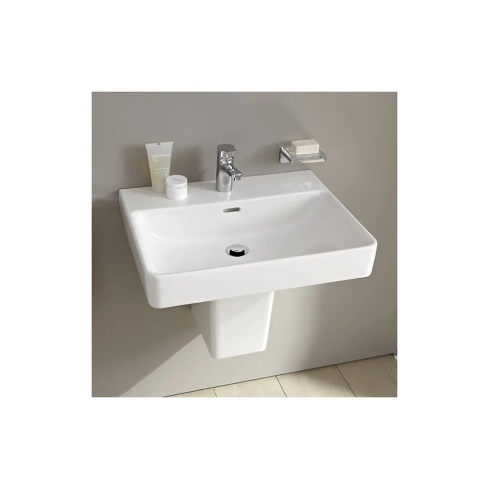 Фото 3 Раковина подвесная Laufen pro s 8.1096.7.000.104.1 70см цвет белый Фото 3 Раковина подвесная Laufen pro s 8.1096.7.000.104.1 70см цвет белый