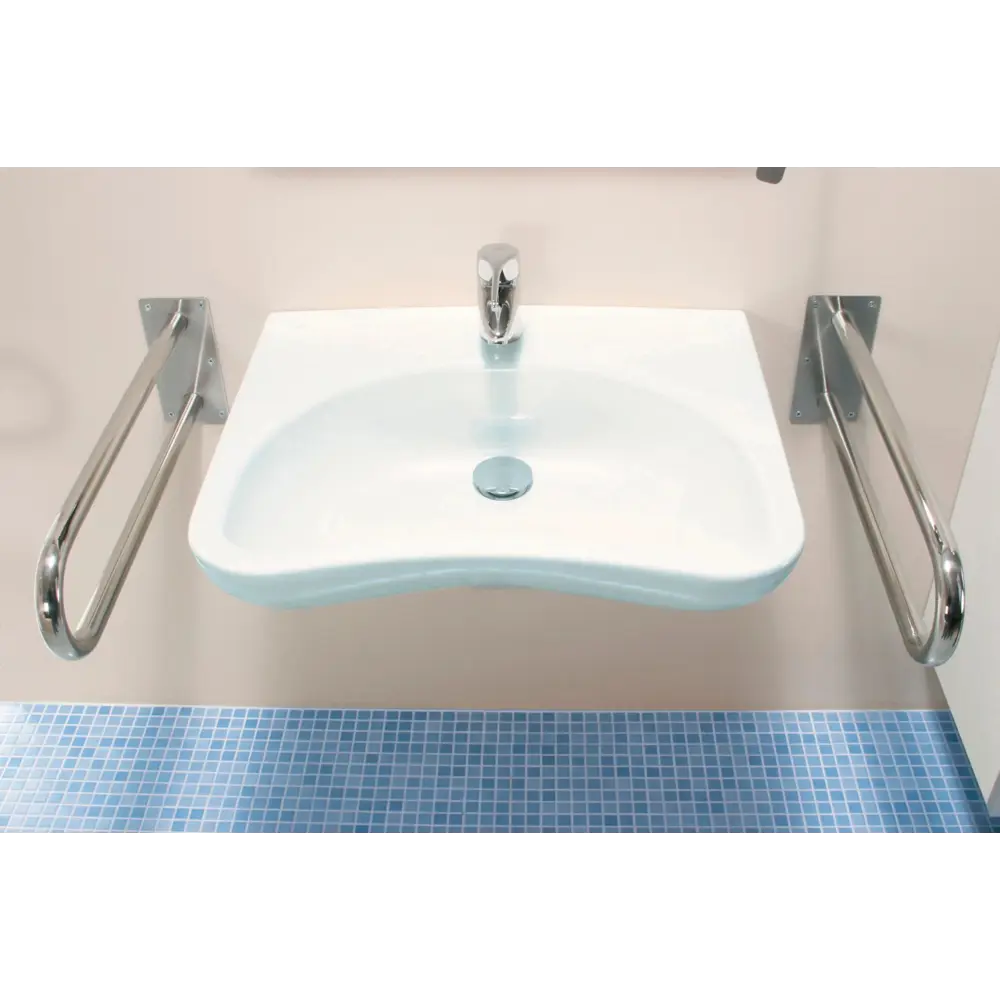 Фото 3 Раковина подвесная Jika mio 8137140001049 64см цвет белый Фото 3 Раковина подвесная Jika mio 8137140001049 64см цвет белый