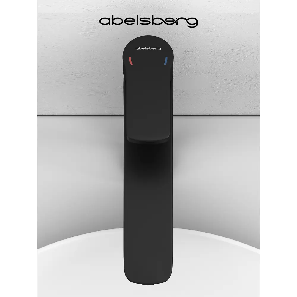 Фото 8 Смеситель для раковины Abelsberg Lineara UNF23509MB однорычажный высокий цвет черный матовый Фото 8 Смеситель для раковины Abelsberg Lineara UNF23509MB однорычажный высокий цвет черный матовый